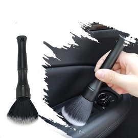 YITOO Auto Interior Dust Brush, Car Soft Bristles Detailing Brush, Scratch Free Dust Removal Cleaning Tool Kit, Long Hair Handle Brushes Duster for Auto Dashboard, Air Vents, Leather, Computer.