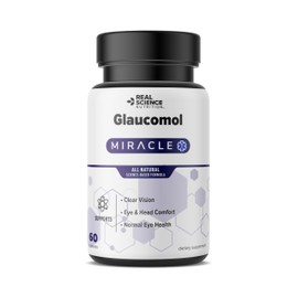 Real Science Nutrition Offers Glaucomol Miracle - an All Natural Supplement - Vitamins for Vision Clarity, Vision Support Supplement, and Eye Health