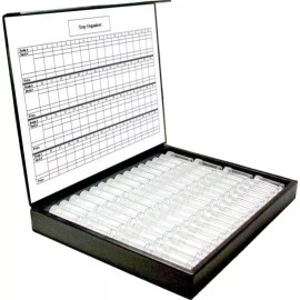 FindingKing Findings Storage Tray for Jewelers & Beaders, 60 Vials