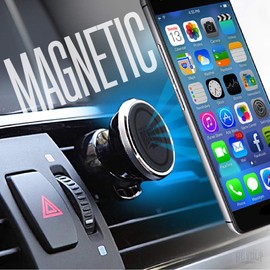 VENTGRIP Car Phone Mount - Magnetic Holder - Vent Clips on to Auto AC Vent - Spark Revolt