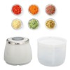 Electric Garlic Chopper 3 Blade Powerful Motor Multifunctional Food Processor