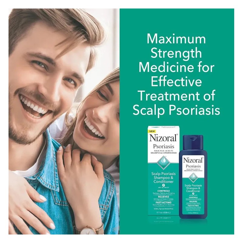 Nizorall Psoriasis Shampoo And Conditioner 11 Fl Oz, 325ml