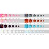 Piercingline® Synthetic Opal Screw Ball with Surgical Steel Thread
