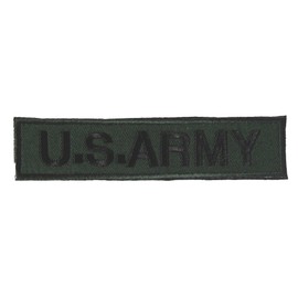 Velcro Patch Military Tag U.S.ARMY (2 Green Black)