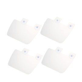 Ipetboom 4pcs Sink Splash Guards Premium Water Shield for Kitchen Sink Splash Protection with Suction Cup Design for Kitchen and Bathroom Use