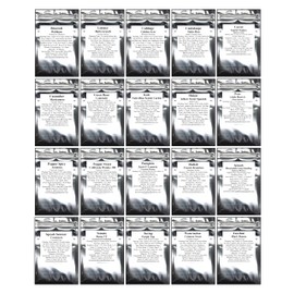 Beginner Survival Seed Vault: 10,000+ Heirloom & Non-GMO Seeds (20 Easy to Grow Varieties) by B&KM Farms