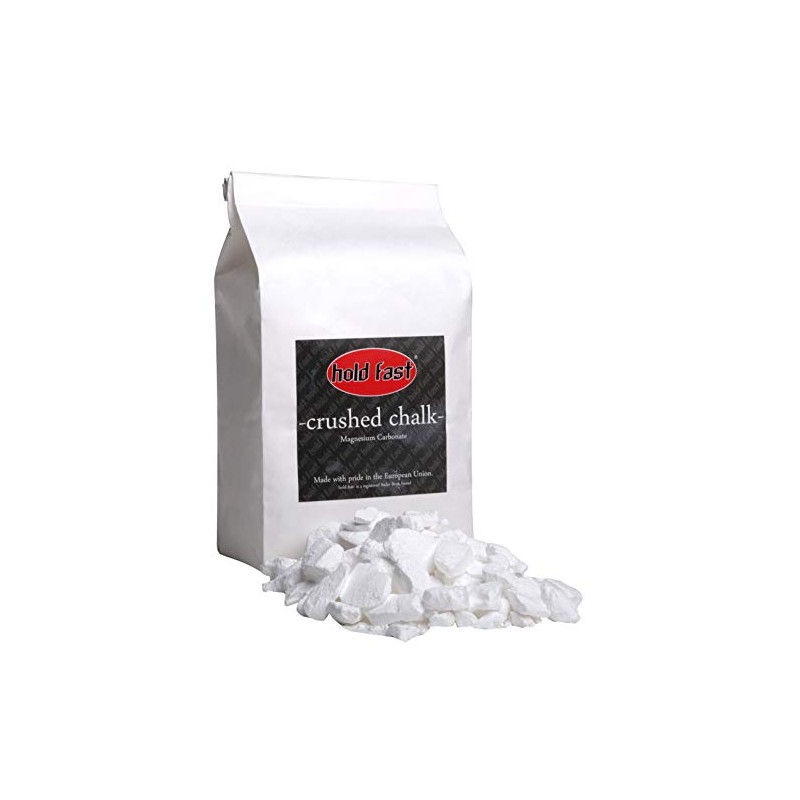 hold fast Crushed Chalk in 250 g Bag, Magnesia, Climbing