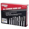 Fairmount Tools 8 Piece Long Shaft Rotary Carbide Cutter Files