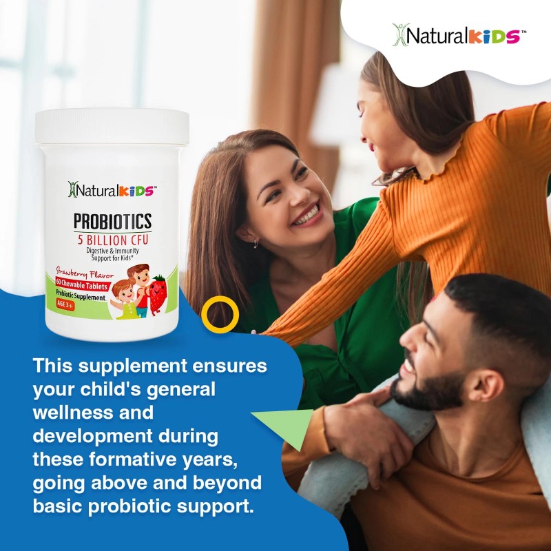 Kids Probiotic Chewables for Digestive Health, Gut Health and Immune