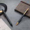 Idabueye (IWI) Gel Ink Ballpoint Pen 0.5 Fusion Carbon Brass
