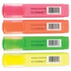 Q-Connect Assorted Highlighter Pens (Pack of 4) KF01116