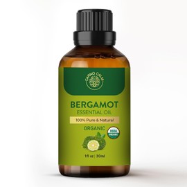 Carno Calm Bergamotte ätherisches Öl für Diffusor | 100% reines und natürliches Bergamottenöl 30 ml | für Aromatherapie, Raumduft, Seifen- und Kerzenherstellung – 1 fl. oz. Oz