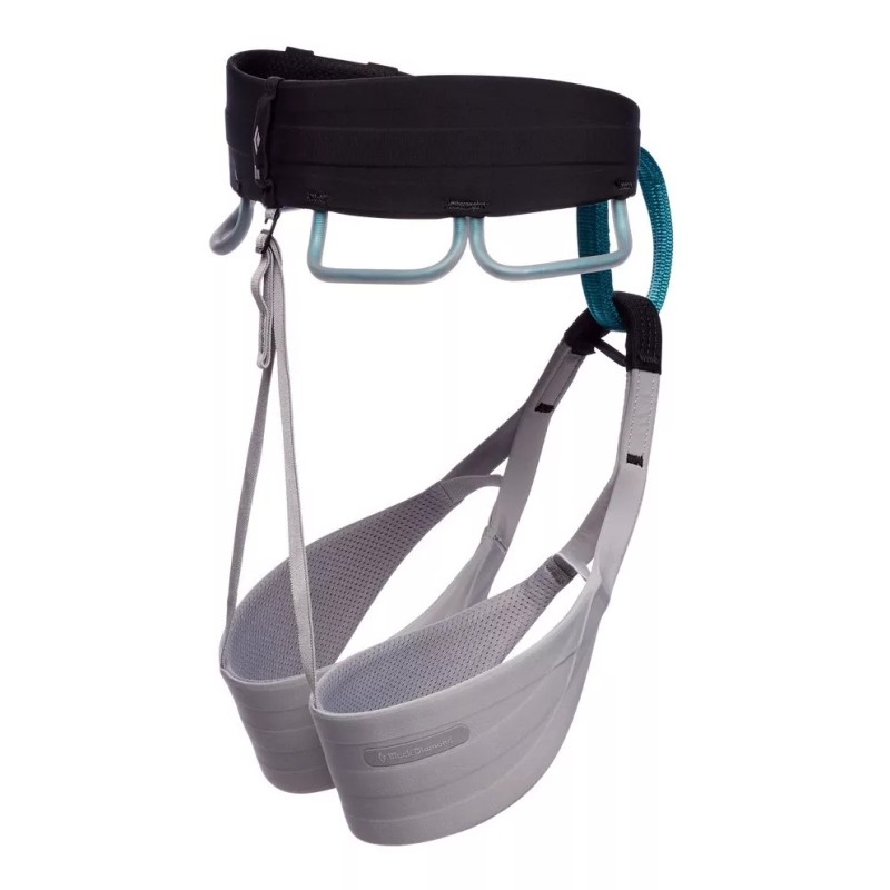 Black Diamond Arnés Para Escalar Solution Para Mujer Pewter