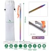 Boundless Voyage Titanium Pegs, Solid, Strong, 7.9/9.4 inches (20/24 cm),