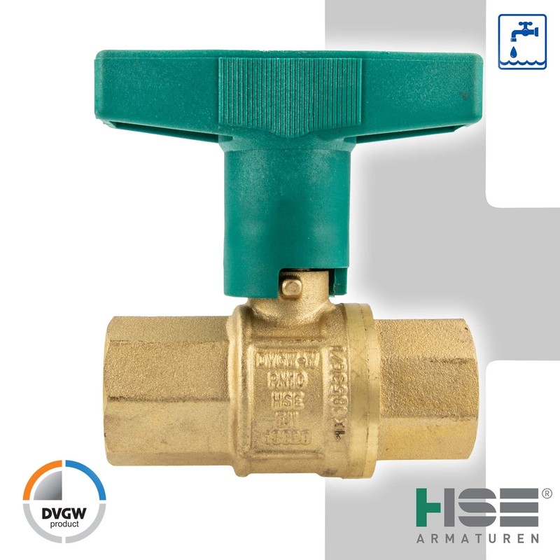 Plain Water 1/2 Inch – DN 15 Water Ball Valve