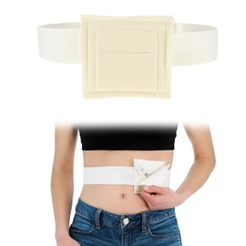 Core Products NelMed G-Tube Holder – Feeding Tube Belt Holder for PEG, G, J Tubes – Adjustable, Discreet Support for Tube Feeding – XSmall (24–30 inch Waist)