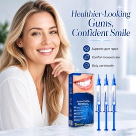Gum Revive Periodontal Repair Gel,Gum Repair for Receding Gums,Deeply Cleaning Tooth Whitening,Natural Gum Shield Soothing Gel,Fresh Breath(2 Box)