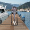 TFCFL Outboard Motor Stand Boat Engine Trolley Stand Heavy Duty