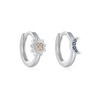 Day & Night Convertible Micro-Pave Earrings for Women - Sun