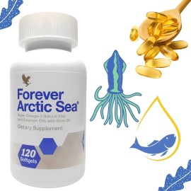 Suplemento de cidos grasos esenciales Forever Living Forever Arctic Sea en cpsulas Forever Arctic Sea                                                 