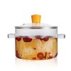 Recceng Glass Simmer Pot for Stove Top Potpourri, 1.8L(60 OZ)