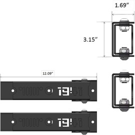 MARSITTER Compatible with 2017-2018 Jeep Wrangler JK & JKU Unlimited Wrangler Steel Heavy Duty Reinforc Tailgate Hinge Set