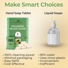 MELTINGTABS Foaming Hand Soap Tablets Refill – Bergamot Scent, 6-Pack