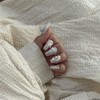 Wedding Nail Innocent Nail Aurora Glow - S-Oval / 웨딩네일