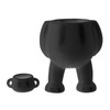 Ceramic Flower Pot with Funny Peeing Man Design - Unique