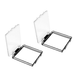 INCREWAY PC Power Button Cover, 2PCS Button Switch Cover Dustproof Safety Push Button Cap Cover Guard Plastic Protector Child Proof for Computer Dishwasher