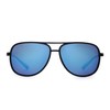 JM Retro Polarized Aviator Sunglasses Mirror Lightweight Eyeglasses for Men