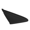 Rearview Triangle Molding Cover Black Front Mirror Side Corner Triangle
