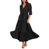 Women's Floral Maxi Long Dresses Casual Summer Deep v Beach