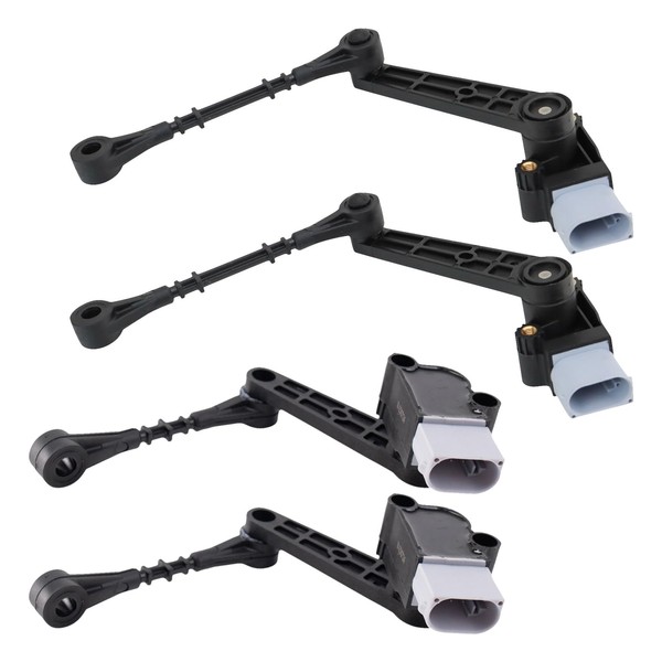 TRQ Front & Rear Ride Leveling Height Sensor Compatible with