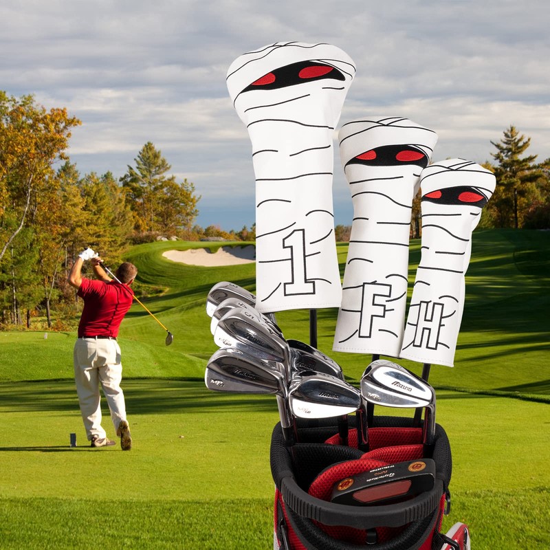 Golf Club Head covers Hybrid Utility Rescue with Interchangeable Number