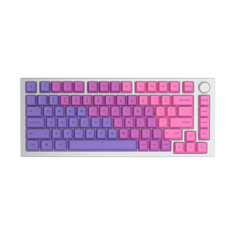 GPBT Dye Sublimated Keycaps (Nebula) - Thick PBT Plastic 114