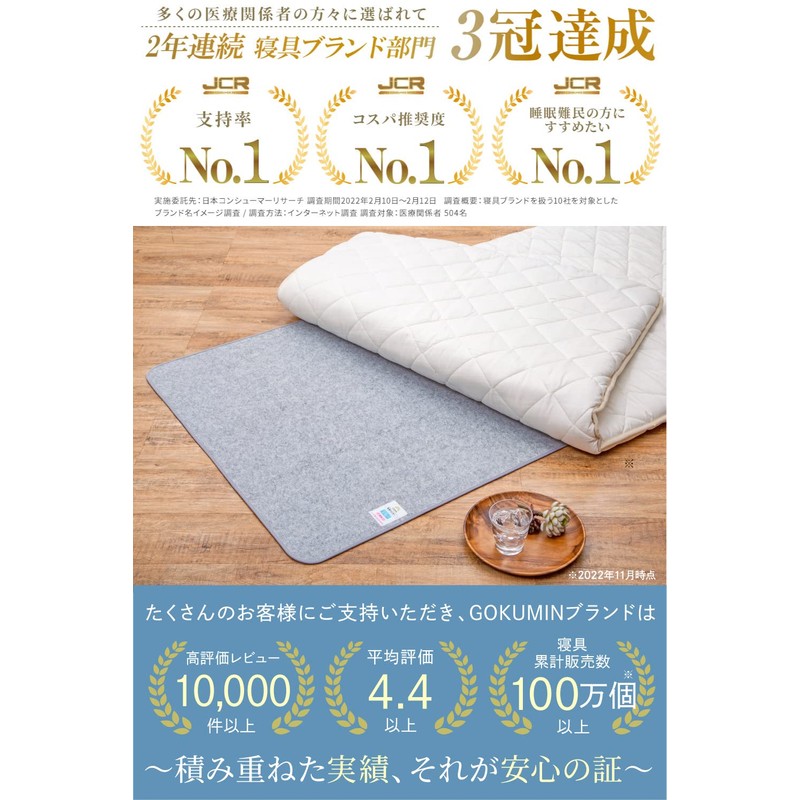 GOKUMIN Dehumidifying Sheet, Dehumidifying Mat, Strong Moisture Absorption, Washable, Absorbing