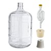 North Mountain Supply 3 Gallon Premium Italian Glass Carboy Fermenting
