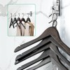 CJBIN Foldable Clothes Hooks, Pack of 2 Stainless Steel Clothes