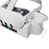 JDXFENG VR Charging Cradle for Quest 3 Charge Controllers Headset