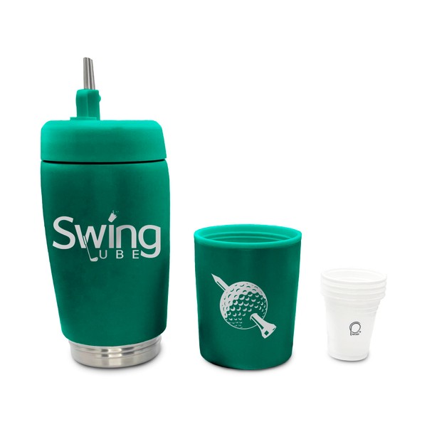 Pour Caddy - All-in-one Stainless Steel Swing Lube Golf Flask