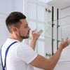 6 Pcs 36 Inch Shelf Pilaster and 36 Pcs Cabinet