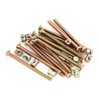 binifiMux 15-Pack Imperial 1/4-20" Hex Socket Cap Crib Screws Barrel