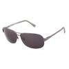 Burgmeister Men's SBM200-111 Aviator Sunglasses, Silver