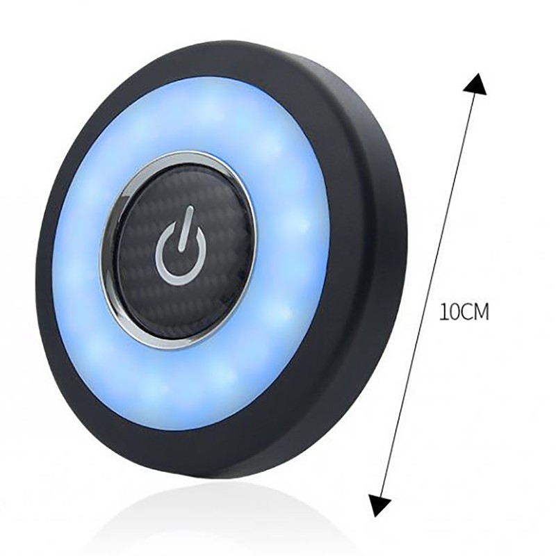 Car Roof Reading Light Long Battery Life USB Rechargeable Adhesive