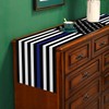 Buxiuer Thin Blue Line American Police Table Runner USA Police