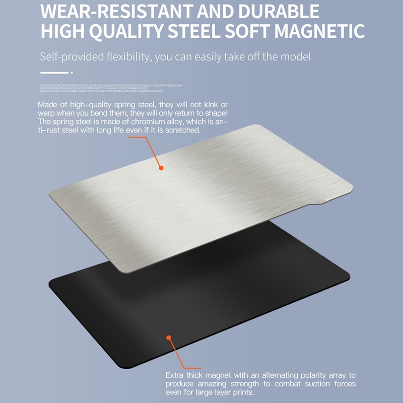 Magnetic Flexible Plate Light Cured Film for Anycubic Photon Mono