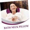 FOMIYES Wood Pillow Sauna Accessory Moxibustion Neck Pillow Wooden Backrest