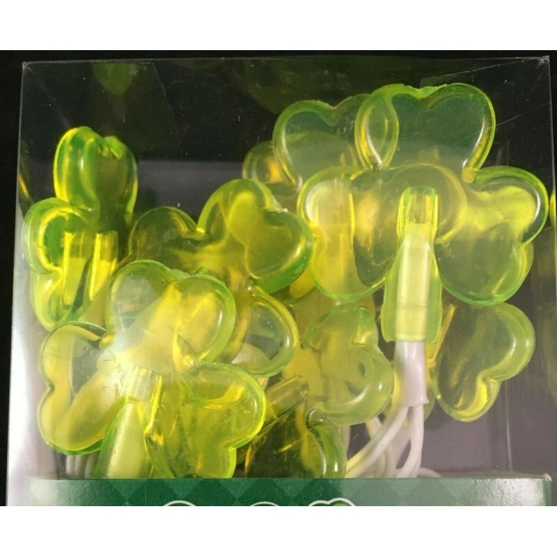 Greenbrier String Lights - Saint Patrick's - Clover - 3"