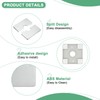 M METERXITY 2-Pack Wall Split Flange, for 0.8 Inch/20mm OD